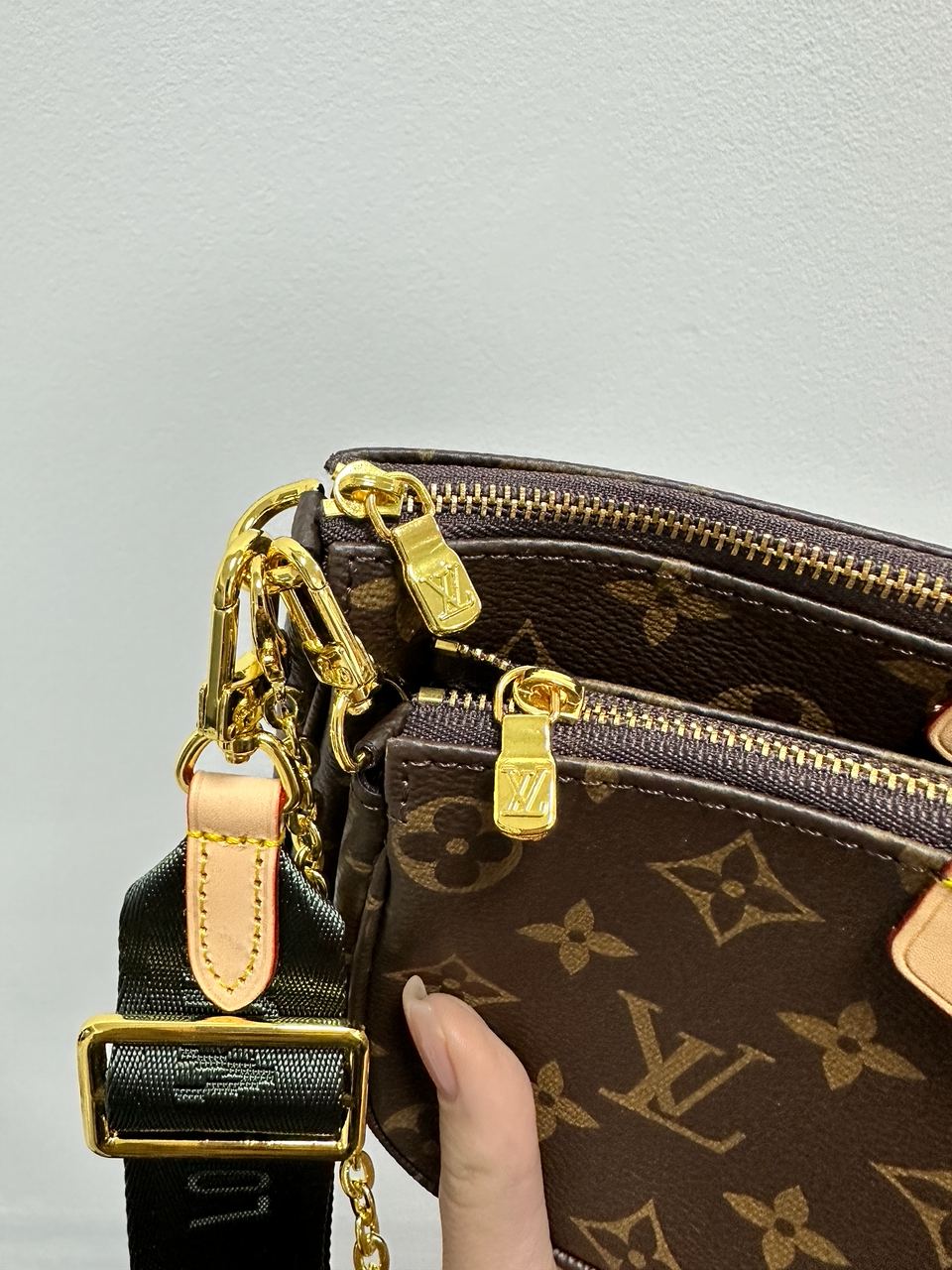 Louis Vuitton Multi Pochette Brown/Green - 10