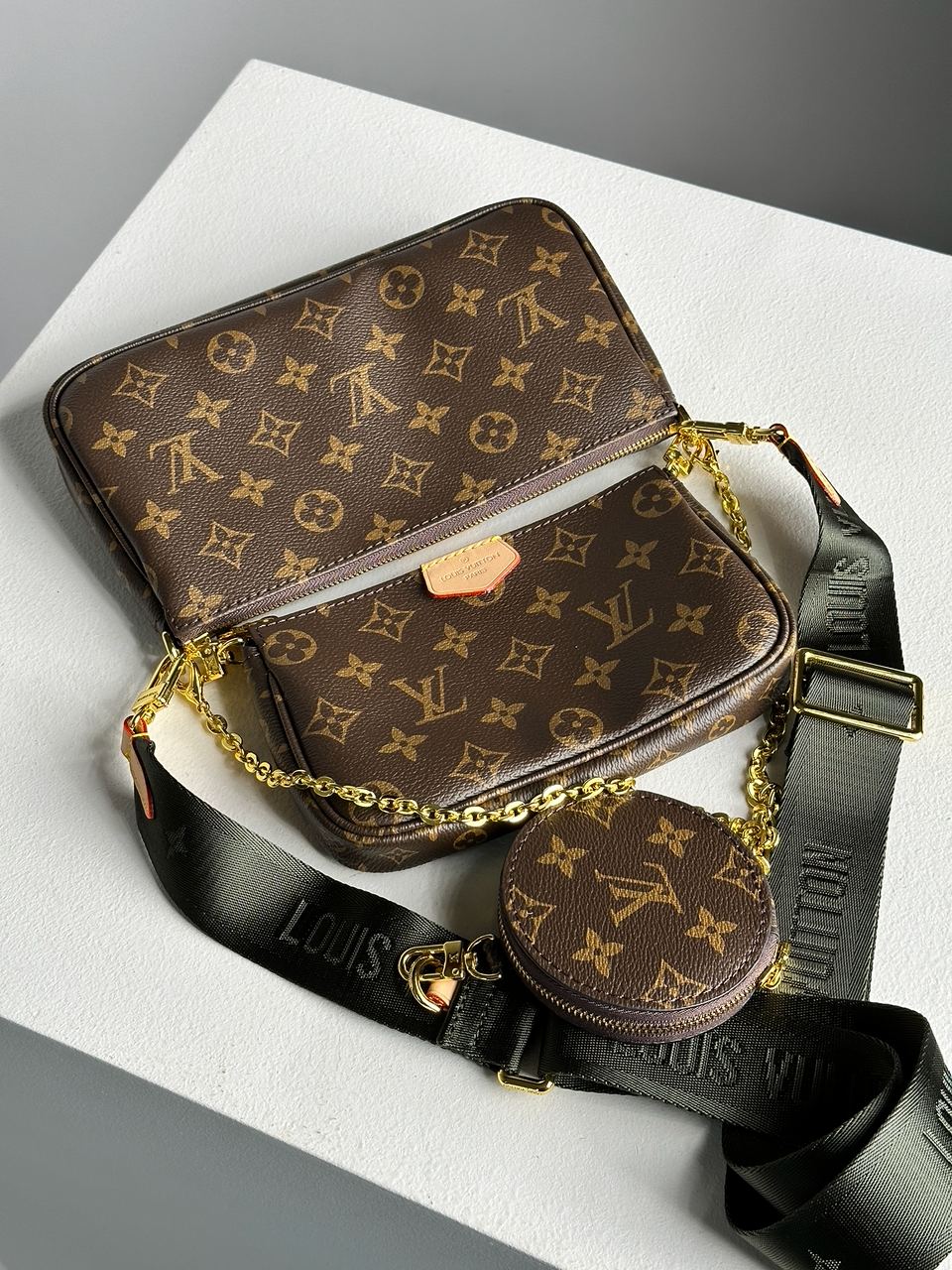 Louis Vuitton Multi Pochette Brown/Green - 6