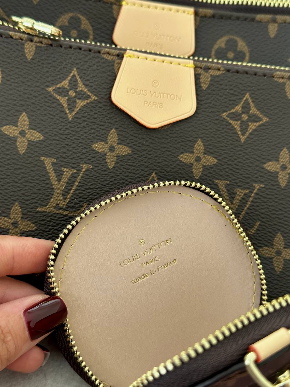 Louis Vuitton Multi Pochette Brown/Pіnk - 9