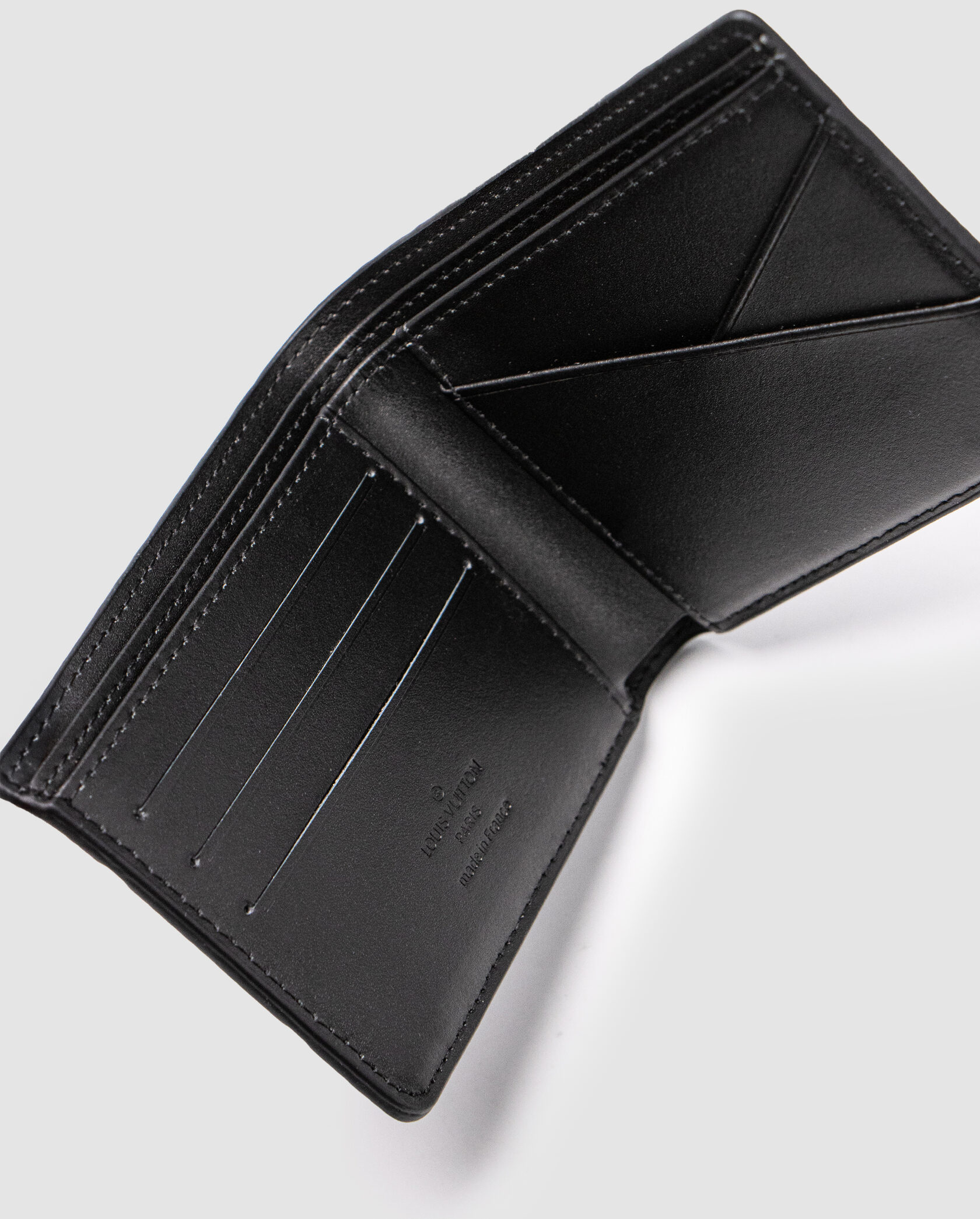 Louis Vuitton Multiple Wallet Monogram Taurillon Leather Black - 11