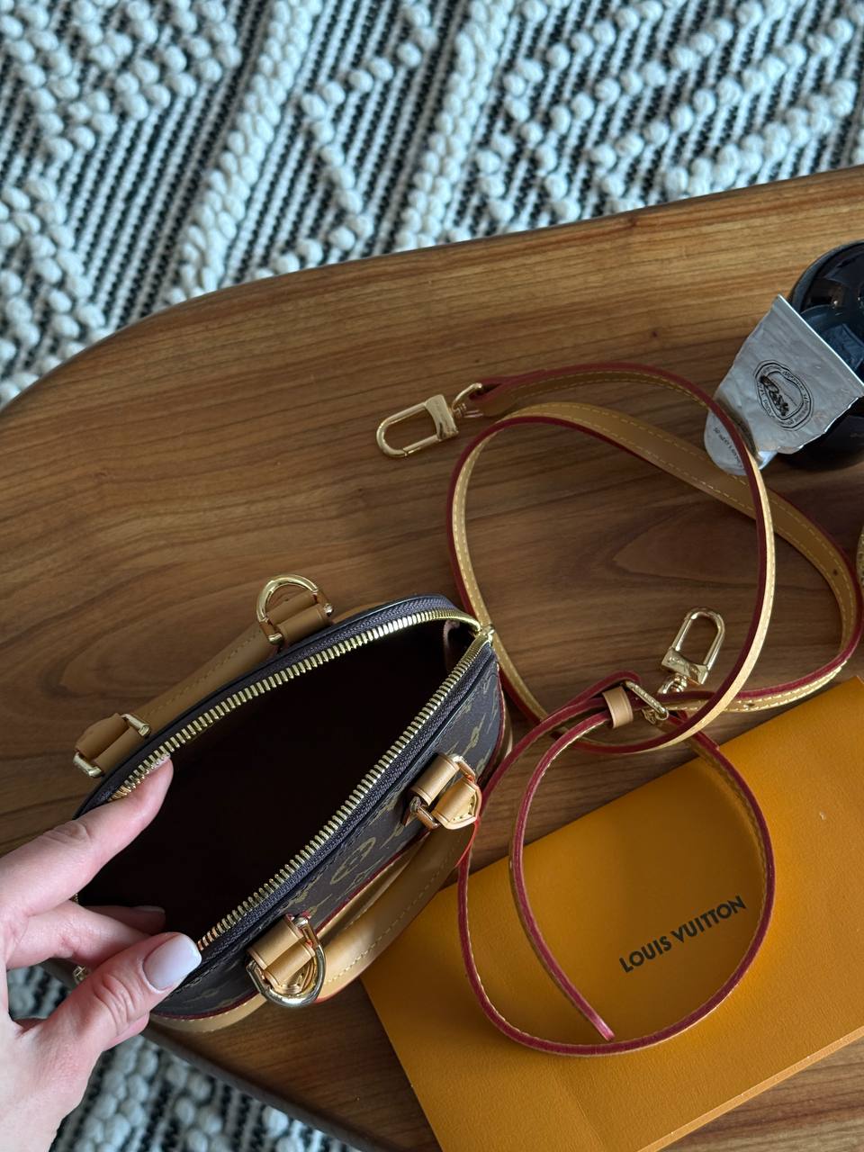 Louis Vuitton Nano Alma Bag Damier Ebene Canvas - 20