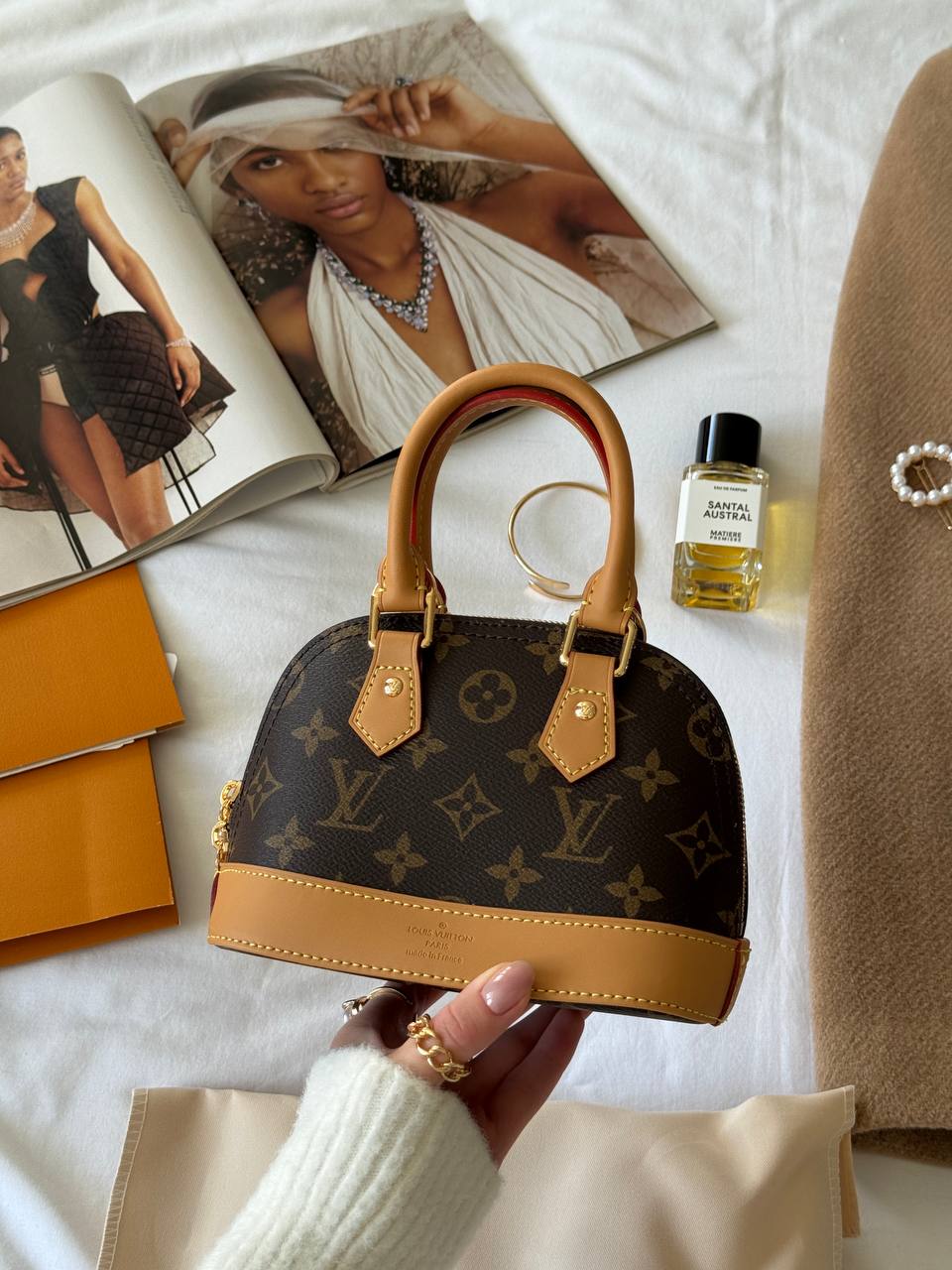 Louis Vuitton Nano Alma Bag Damier Ebene Canvas - 4