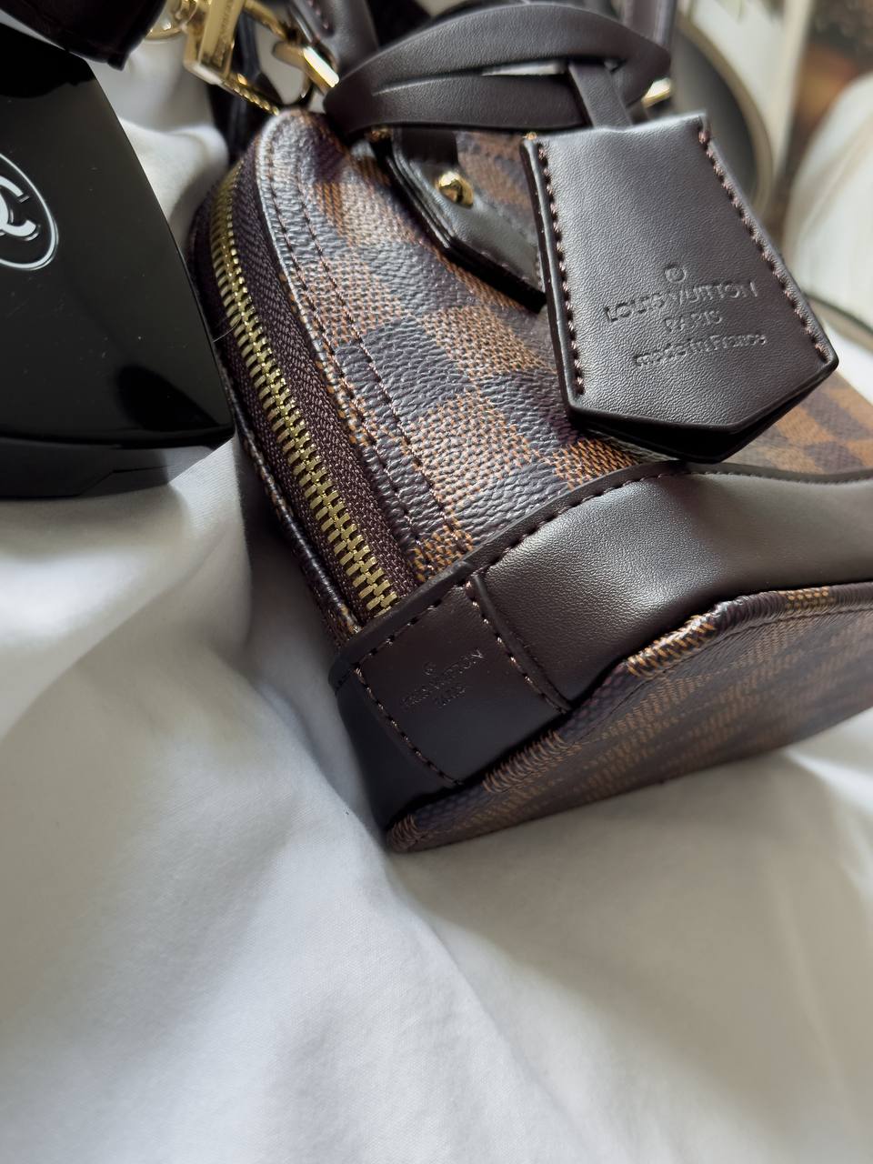 Louis Vuitton Nano Alma Bag Damier Ebene Canvas - 10