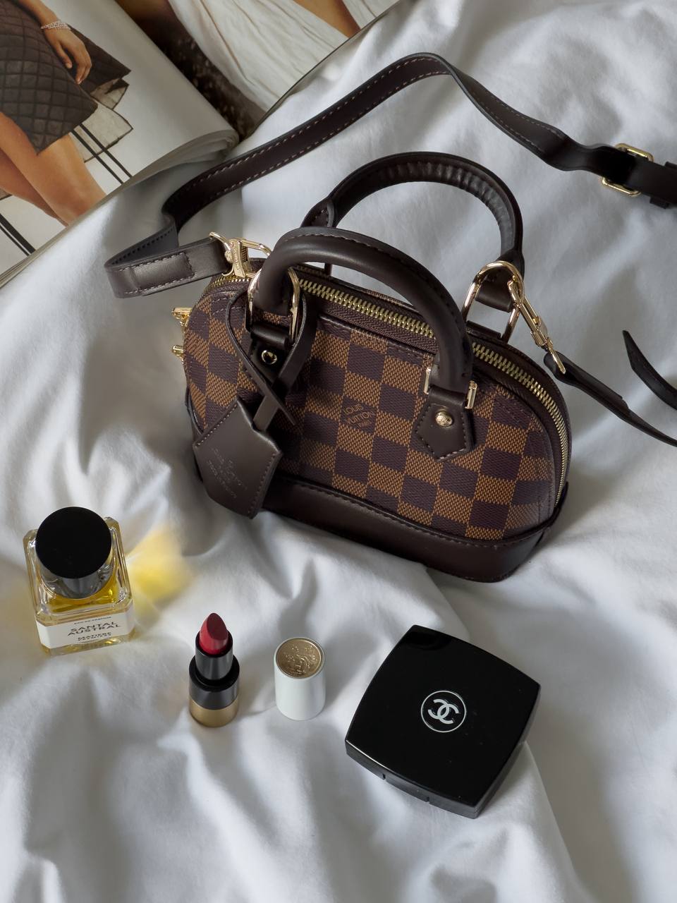 Louis Vuitton Nano Alma Bag Damier Ebene Canvas - 3