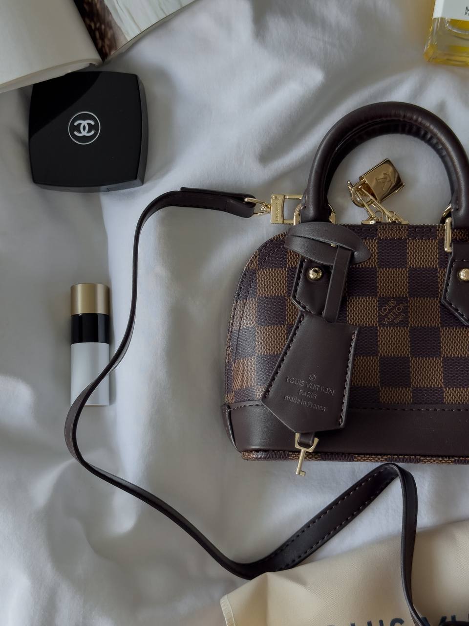 Louis Vuitton Nano Alma Bag Damier Ebene Canvas - 5