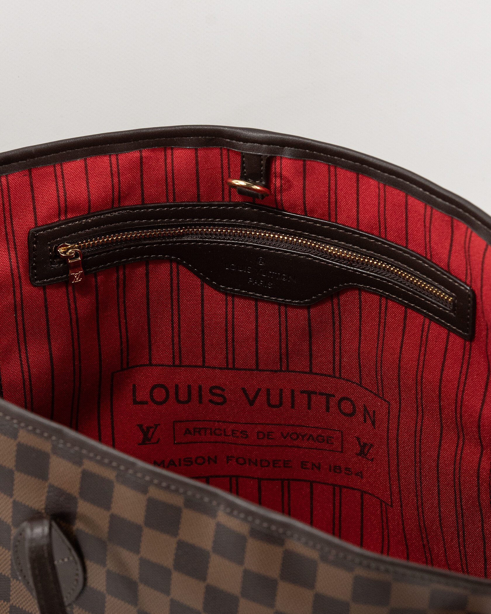 Louis Vuitton Neverfull MM Damier Ebene - 13