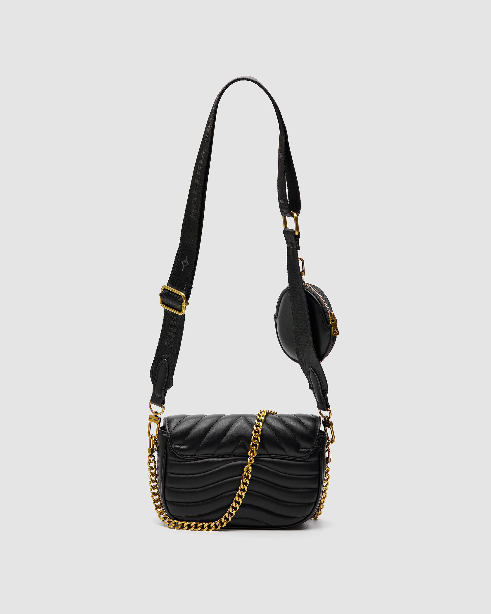 Louis Vuitton New Wave Multi Pochette Bag Black/Gold - 4