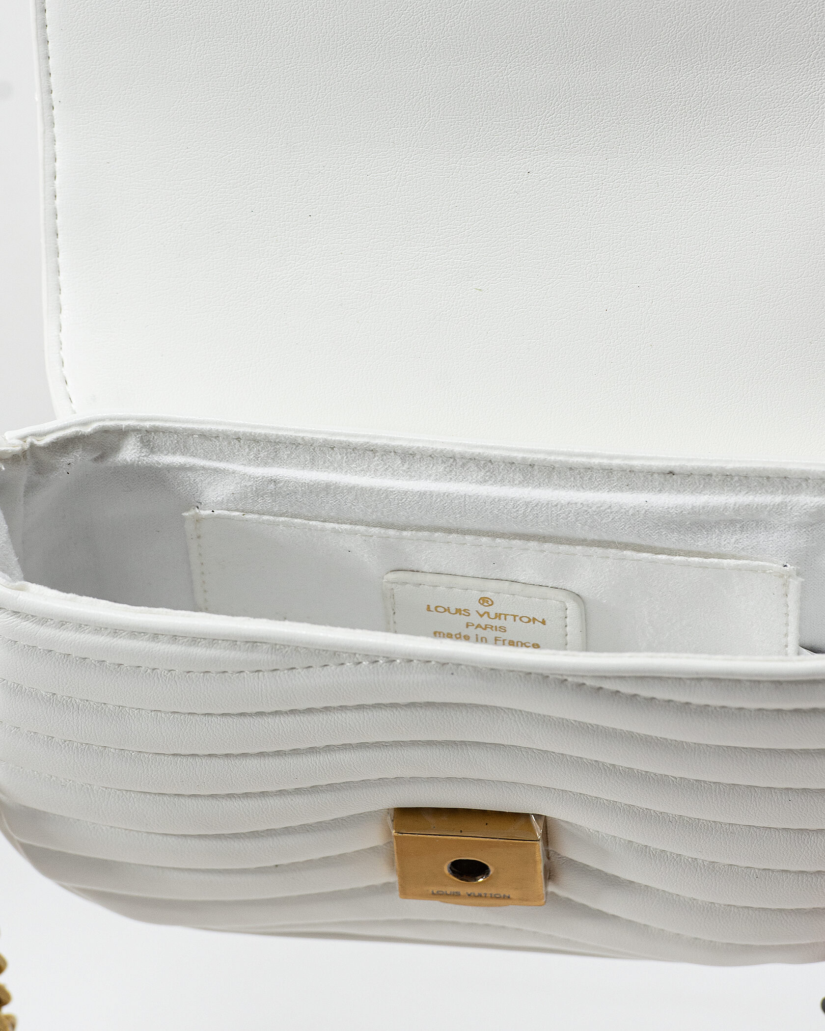 Louis Vuitton New Wave Multi Pochette Bag White/Gold - 13