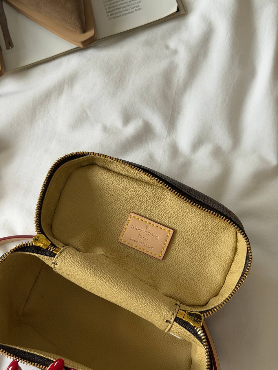 Louis Vuitton Nice Nano Toiletry Pouch in the classic monogram canvas - 12