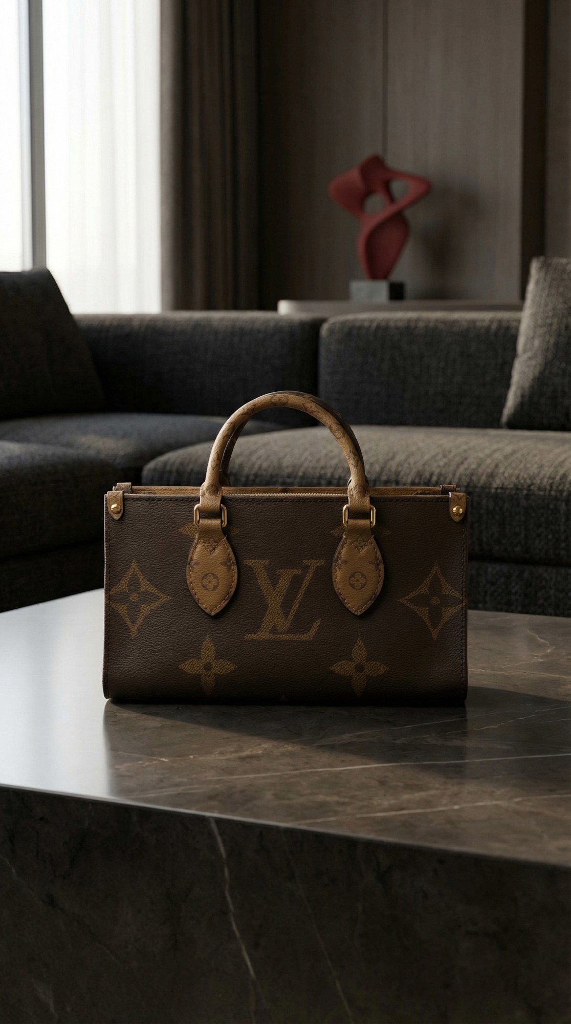 Louis Vuitton OnTheGo East West Monogram Reverse Canvas - 13