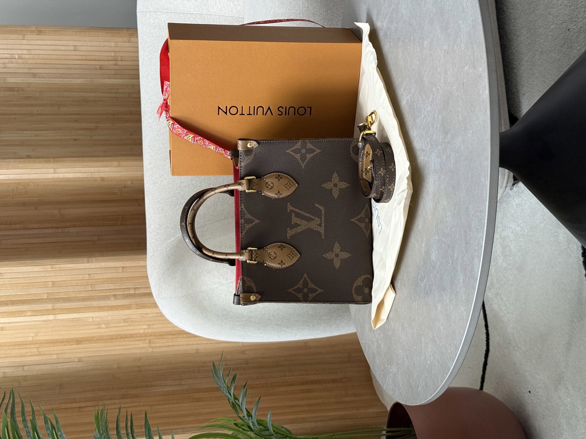 Louis Vuitton Onthego PM Monogram Reverse Canvas - 9