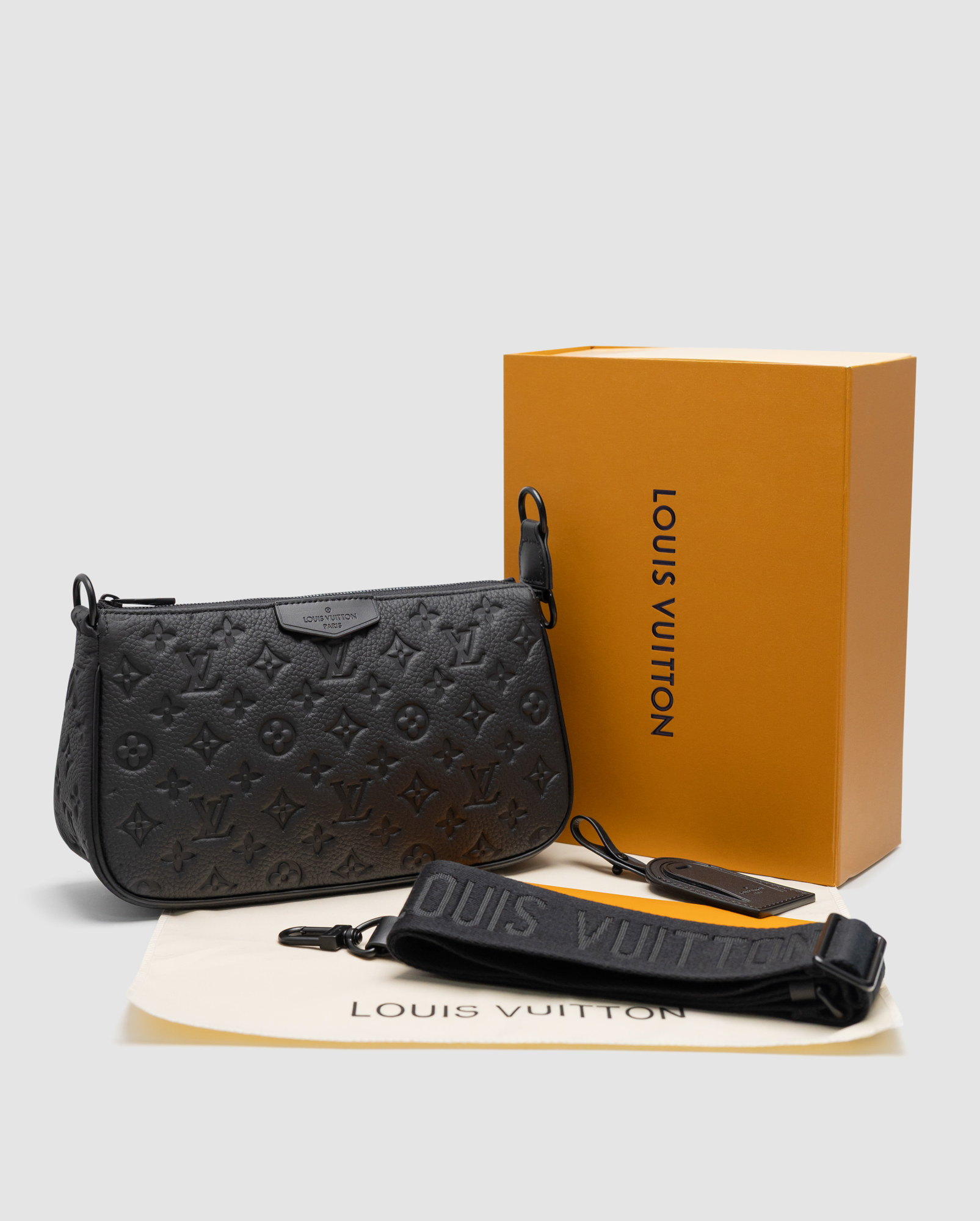 Louis Vuitton Pochette Accessoire XL Monogram Embossed Leather - 10