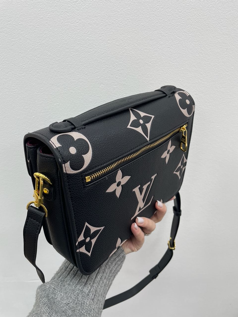 Louis Vuitton Pochette M?tis Black &amp; Beige Monogram Empreinte Giant - 10