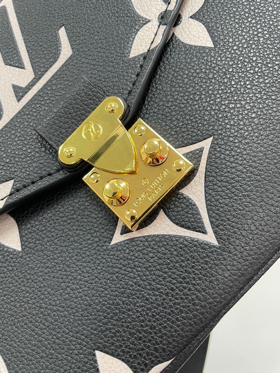 Louis Vuitton Pochette M?tis Black &amp; Beige Monogram Empreinte Giant - 9