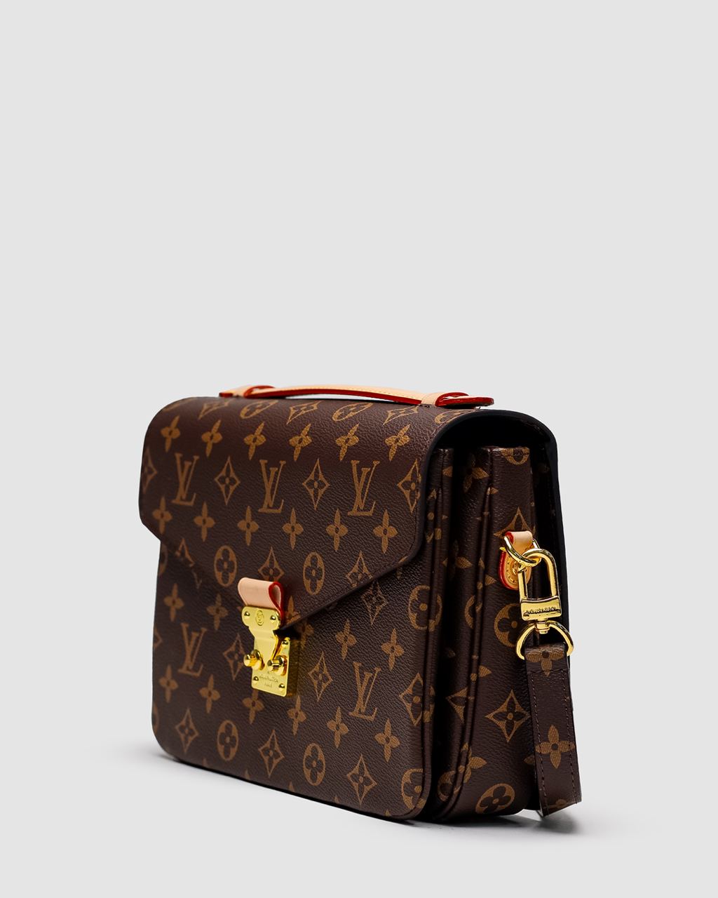 Louis Vuitton Pochette M?tis Brown Monogram Coated Canvas Gold Hardware - 11