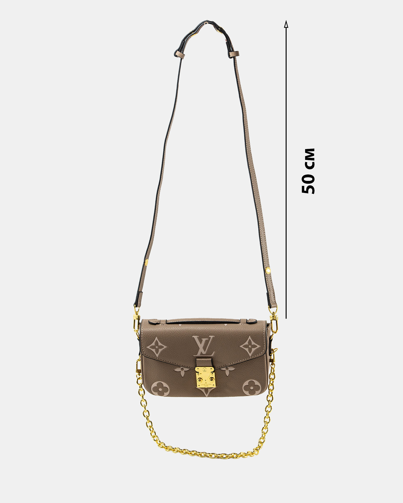 Louis Vuitton Pochette Métis East West Bag Beige - 4