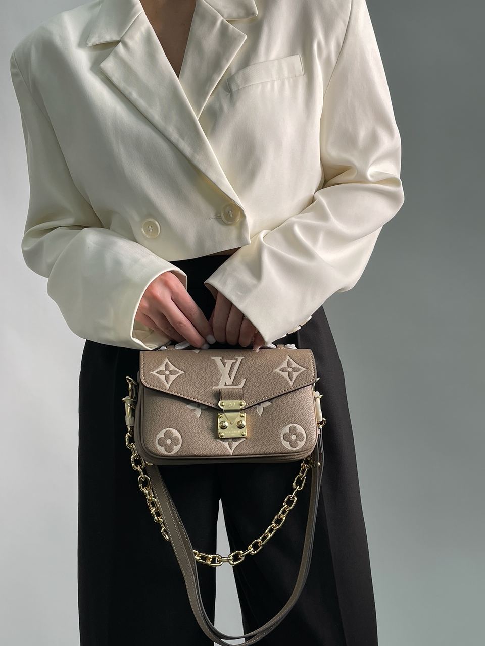 Louis Vuitton Pochette M?tis East West Bag Beige - 2