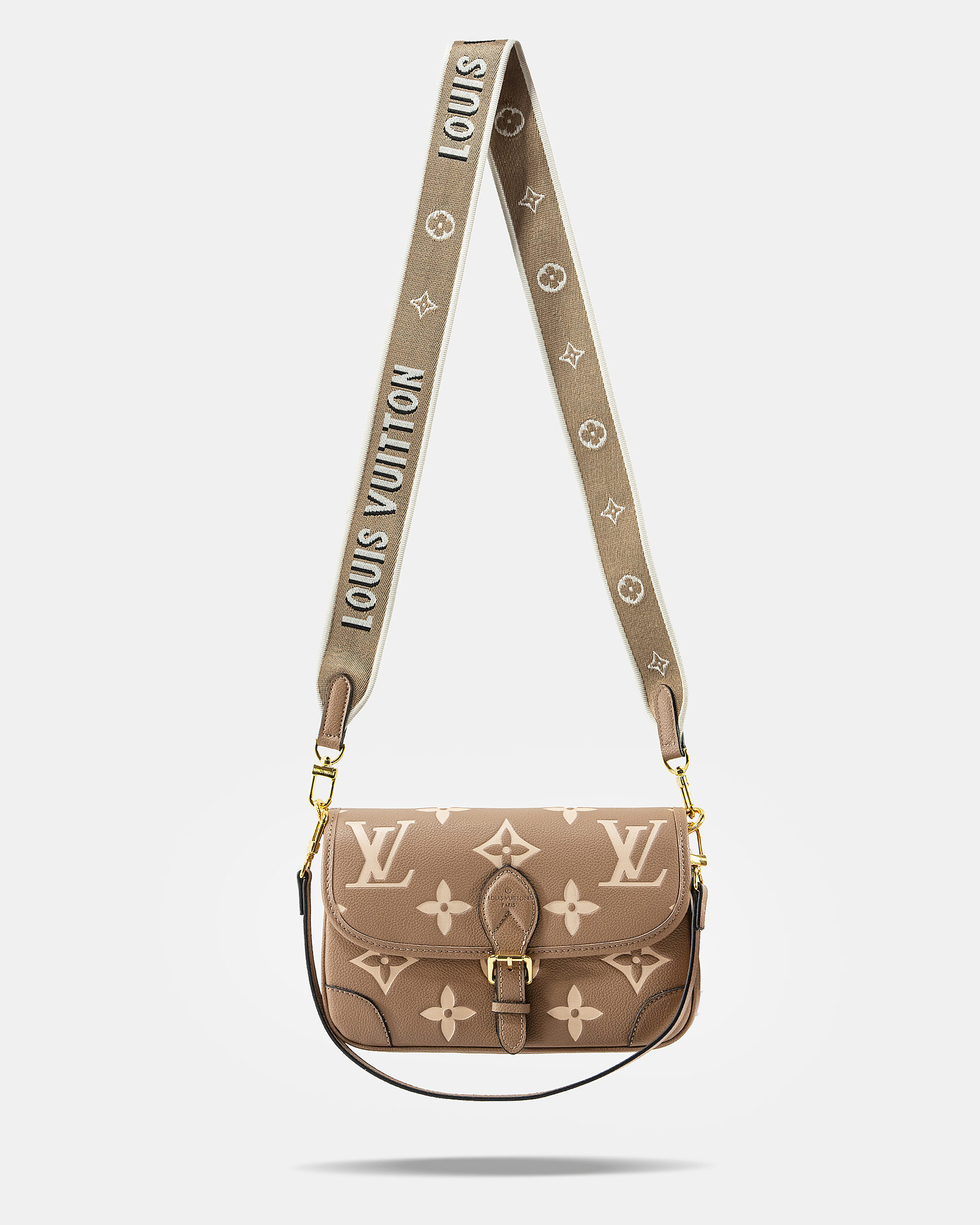 Louis Vuitton Pochette Metis in Taupe Monogram Empreinte Leather - 10