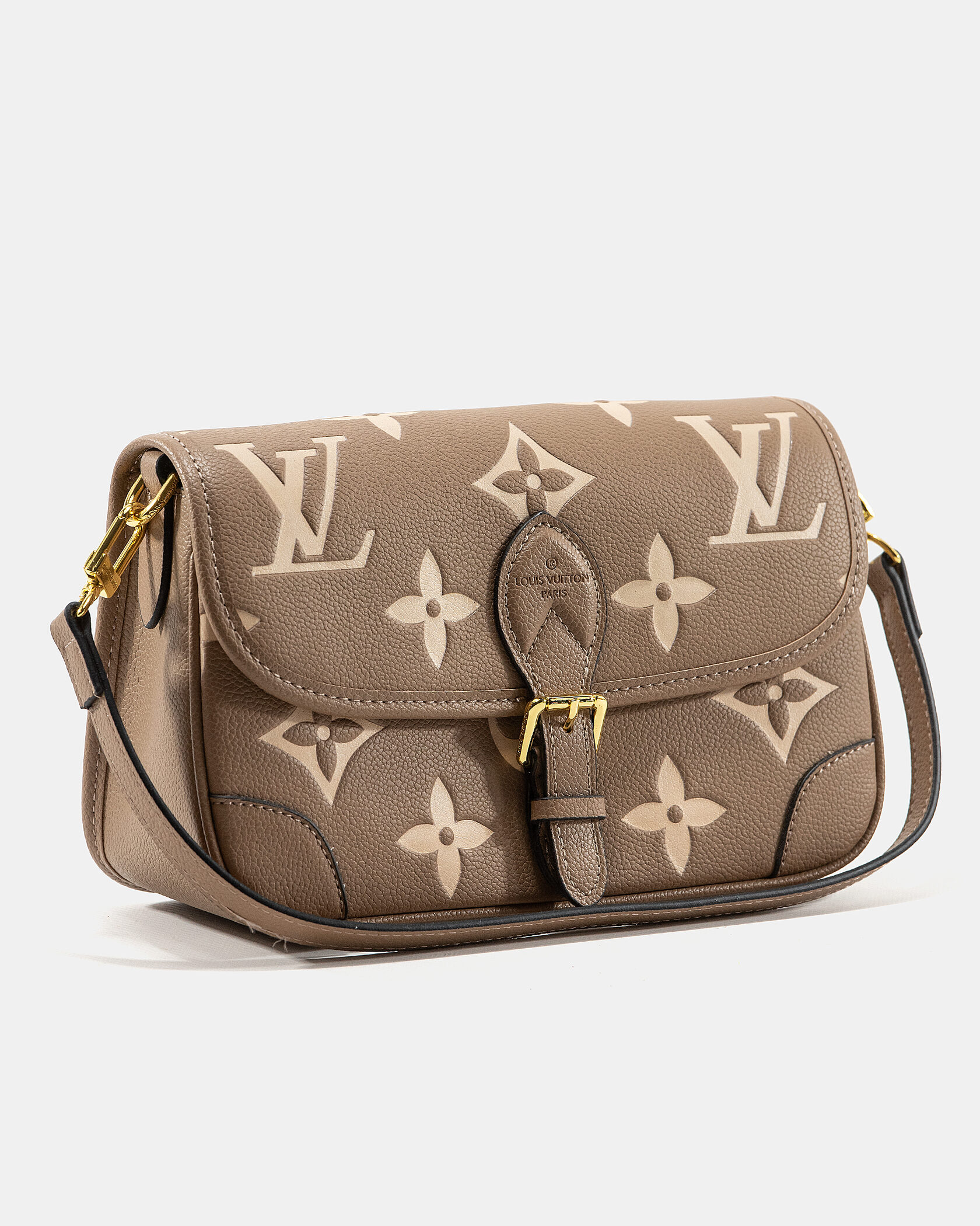 Louis Vuitton Pochette Metis in Taupe Monogram Empreinte Leather - 5