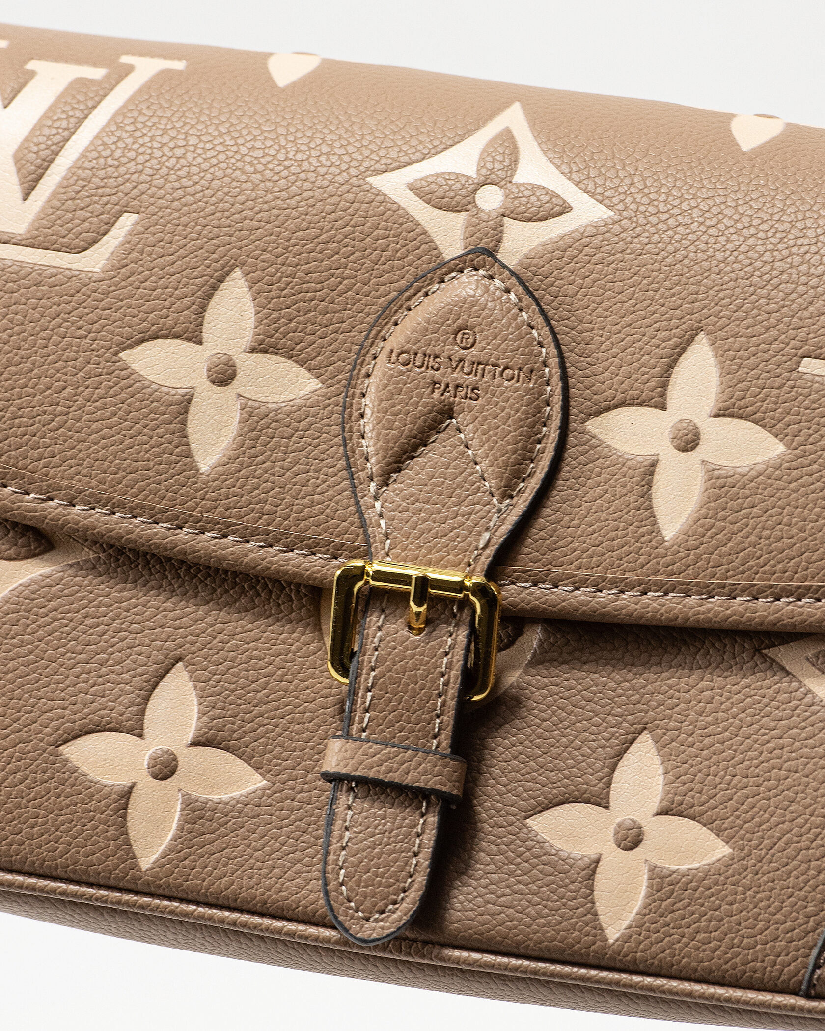 Louis Vuitton Pochette Metis in Taupe Monogram Empreinte Leather - 6