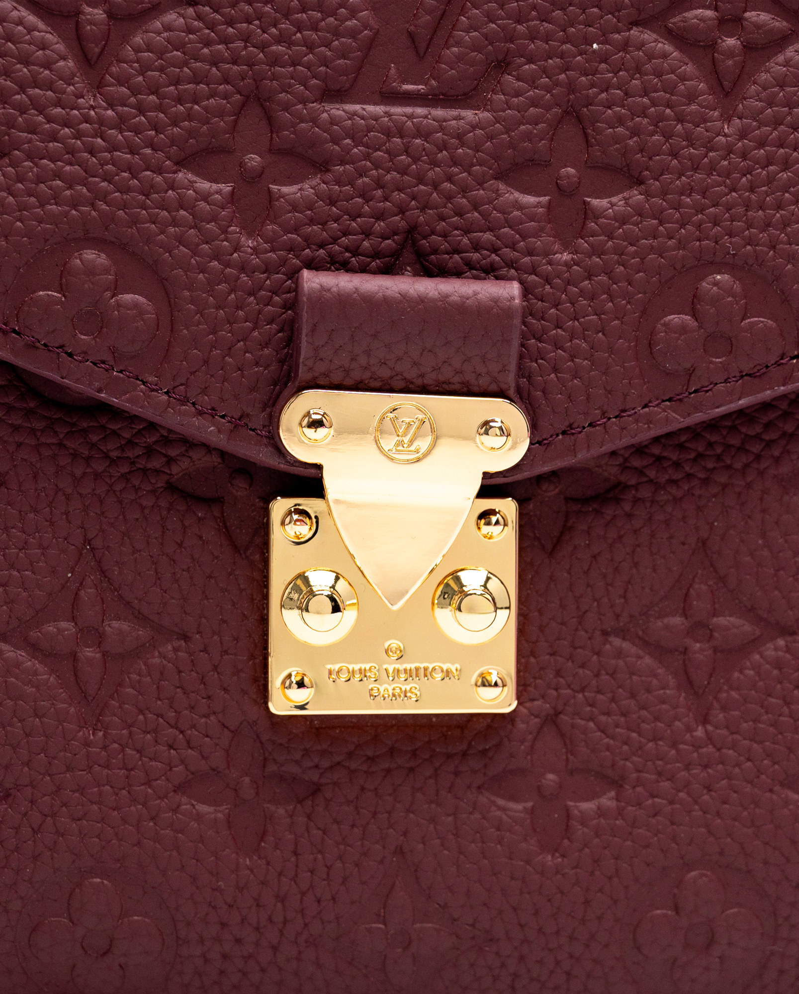Louis Vuitton Pochette Métis Monogram Empreinte Burgundy - 7
