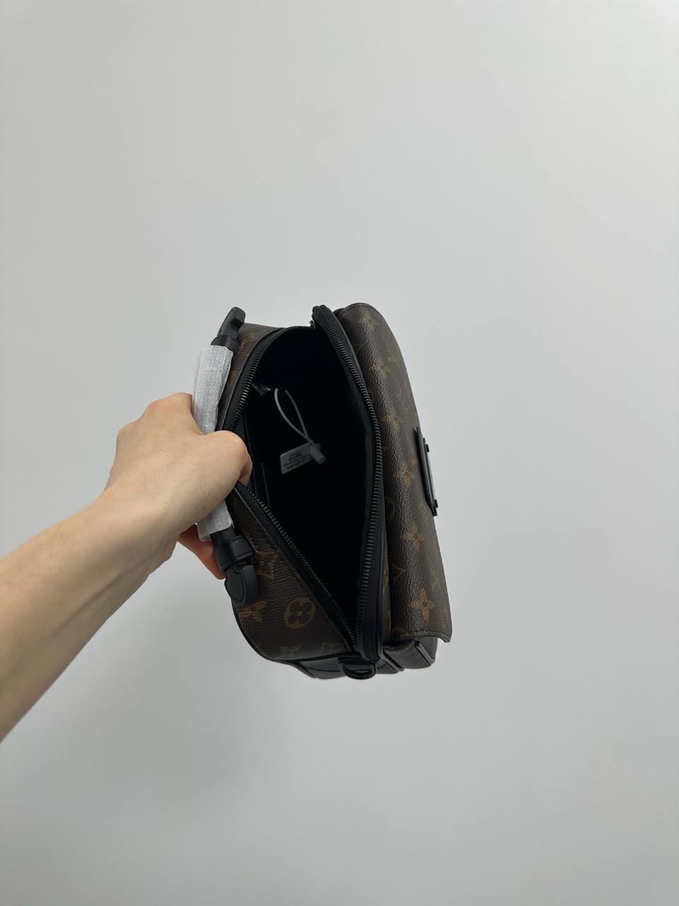 Louis Vuitton S Lock Messenger Monogram Macassar Canvas Brown - 13