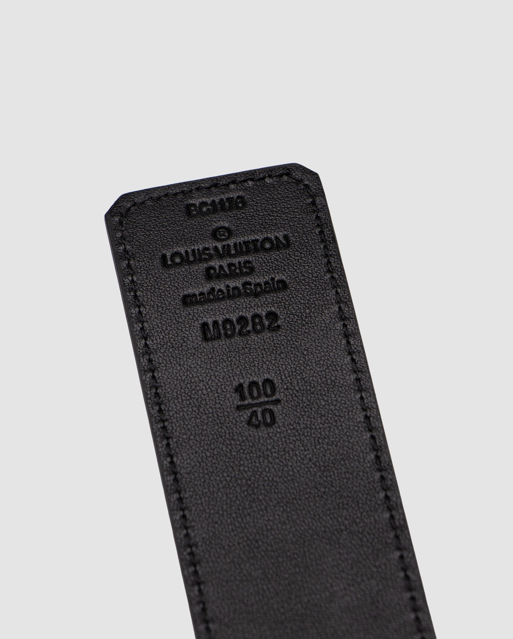 Louis Vuitton Shadow 40mm Belt Black/Gold - 11