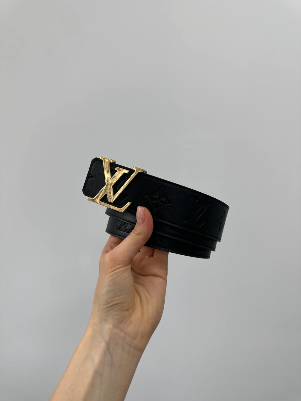 Louis Vuitton Shadow 40mm Belt Black/Gold - 5