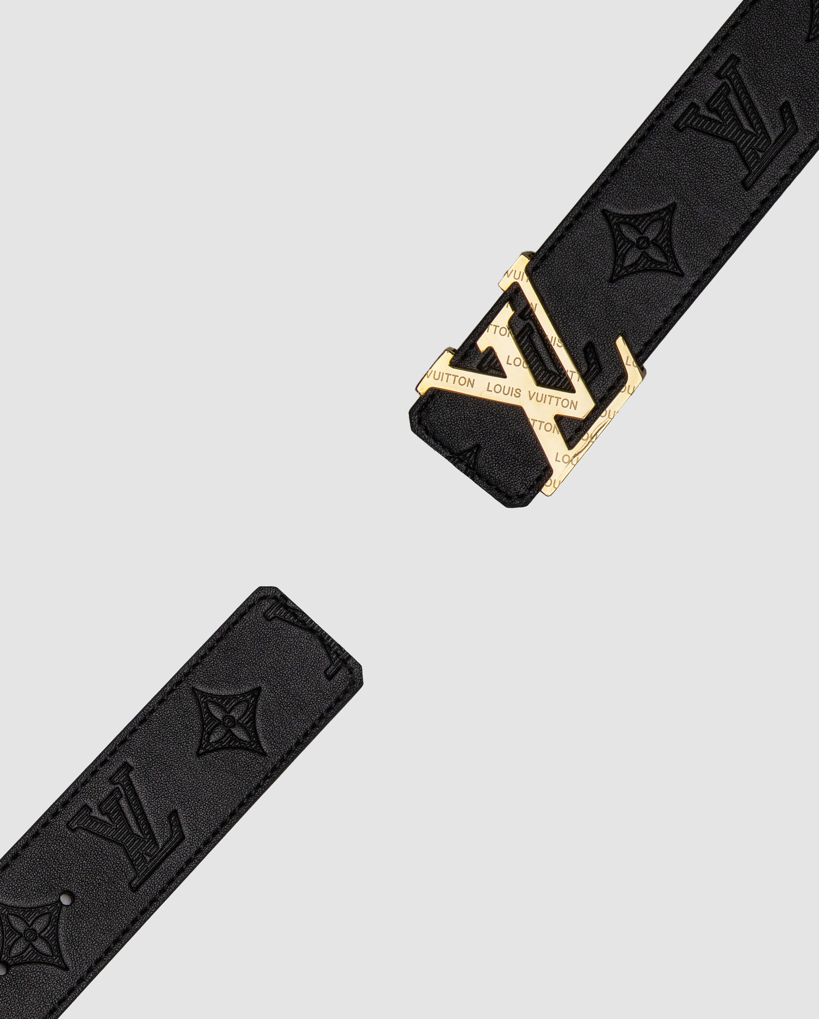Louis Vuitton Shadow 40mm Belt Black/Gold - 6