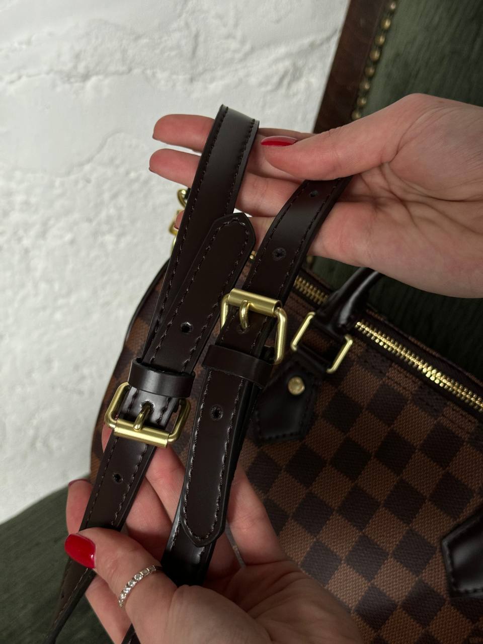 Louis Vuitton Speedy Bandoulière 25 Damier Ebene - Handbags - 10