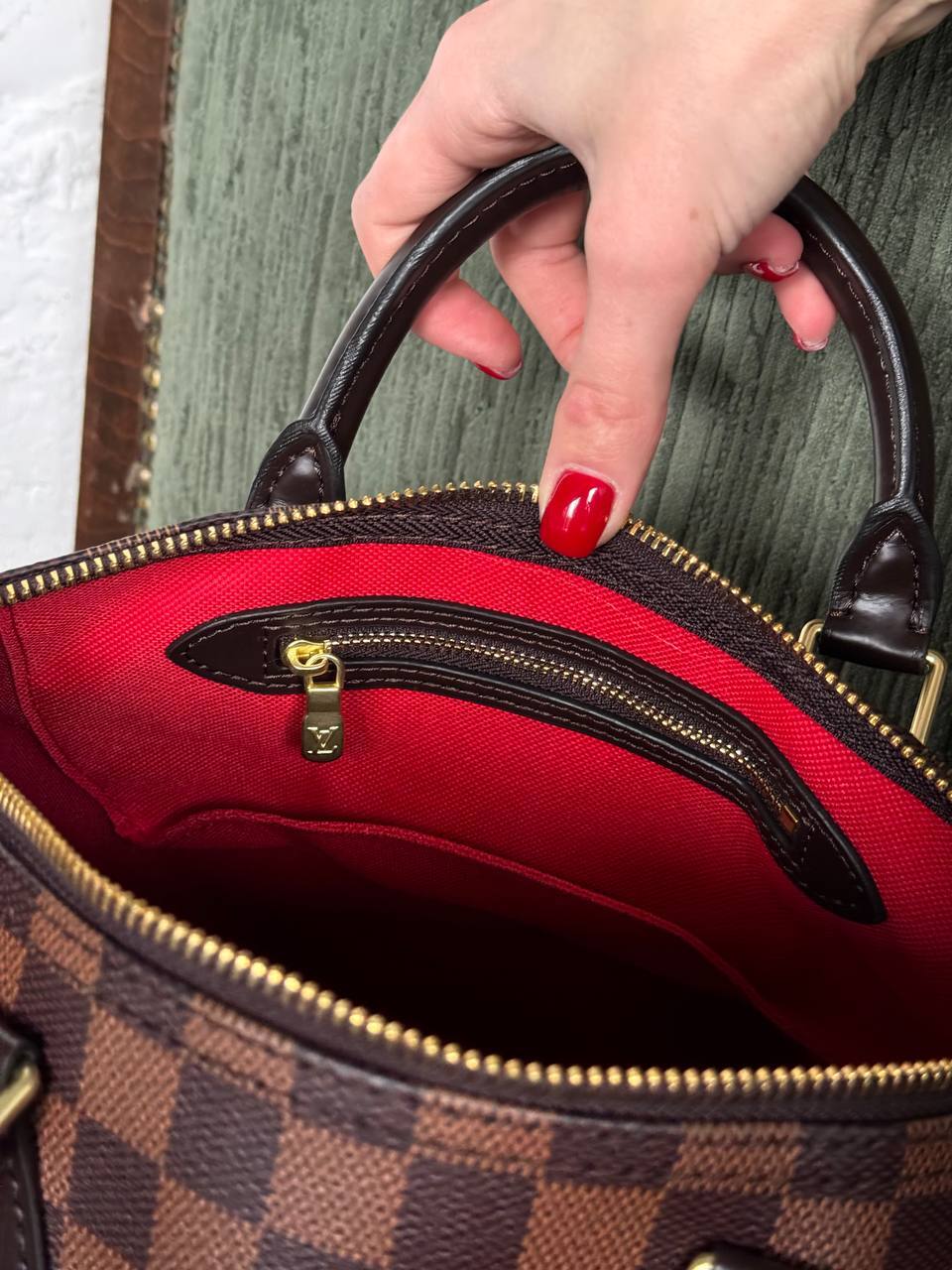 Louis Vuitton Speedy Bandoulière 25 Damier Ebene - Handbags - 11