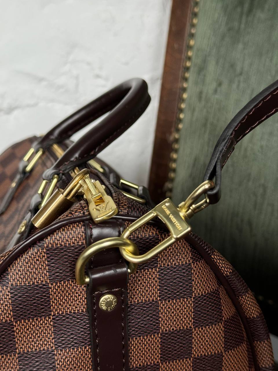 Louis Vuitton Speedy Bandoulière 25 Damier Ebene - Handbags - 9