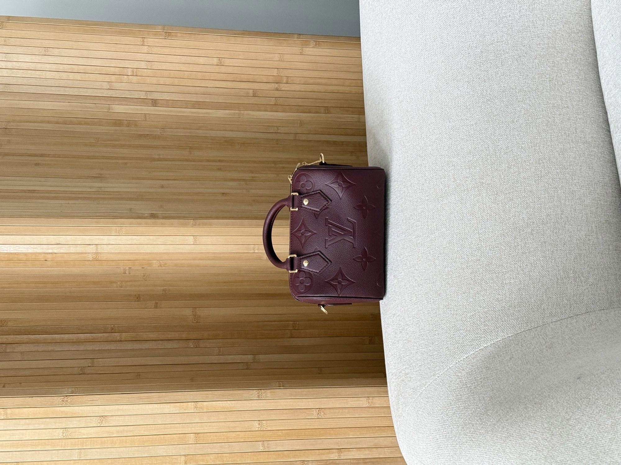 Louis Vuitton Speedy Bandoulière 20 Grenat - 14