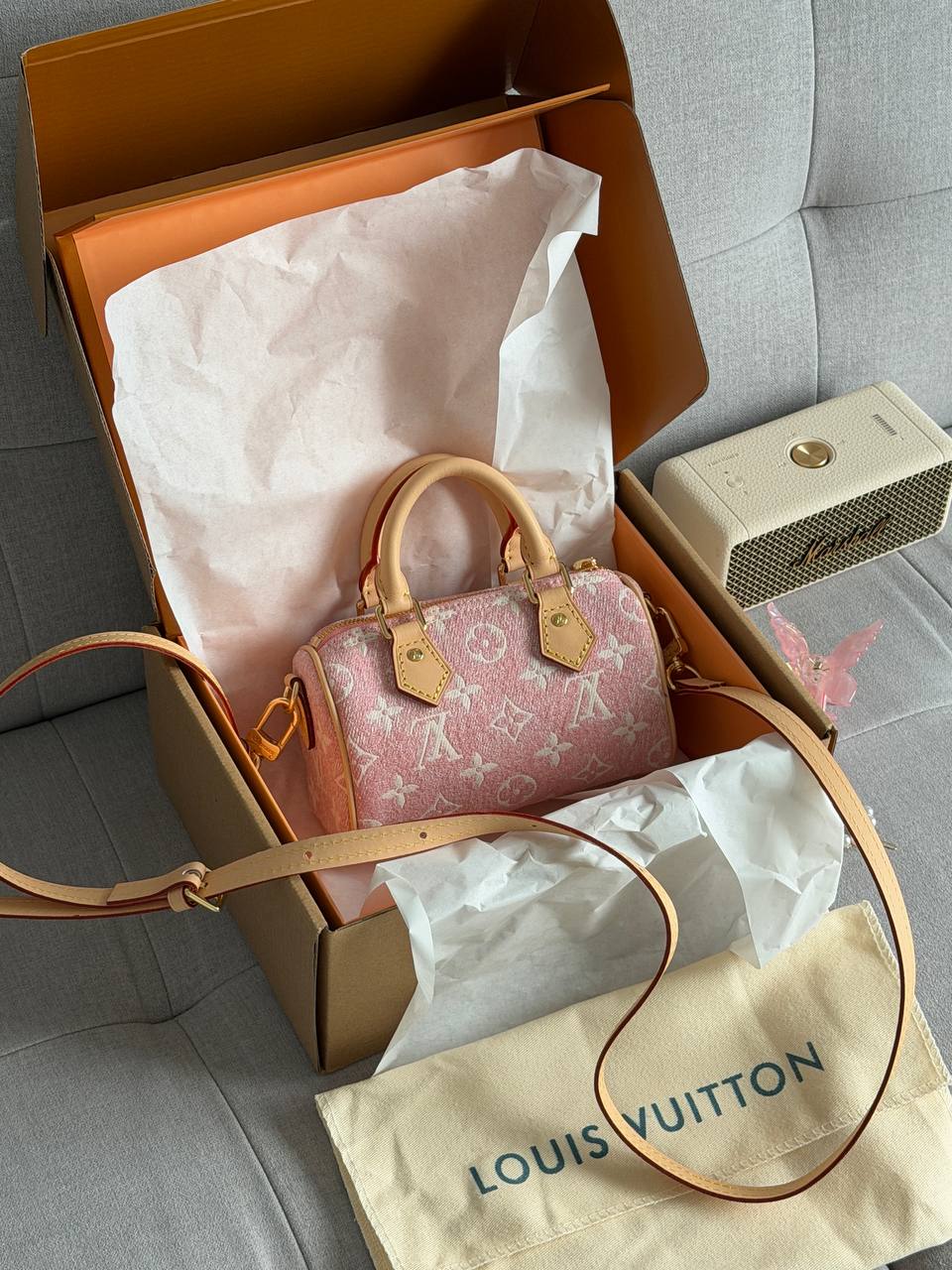 Louis Vuitton Speedy Nano Bag - 6