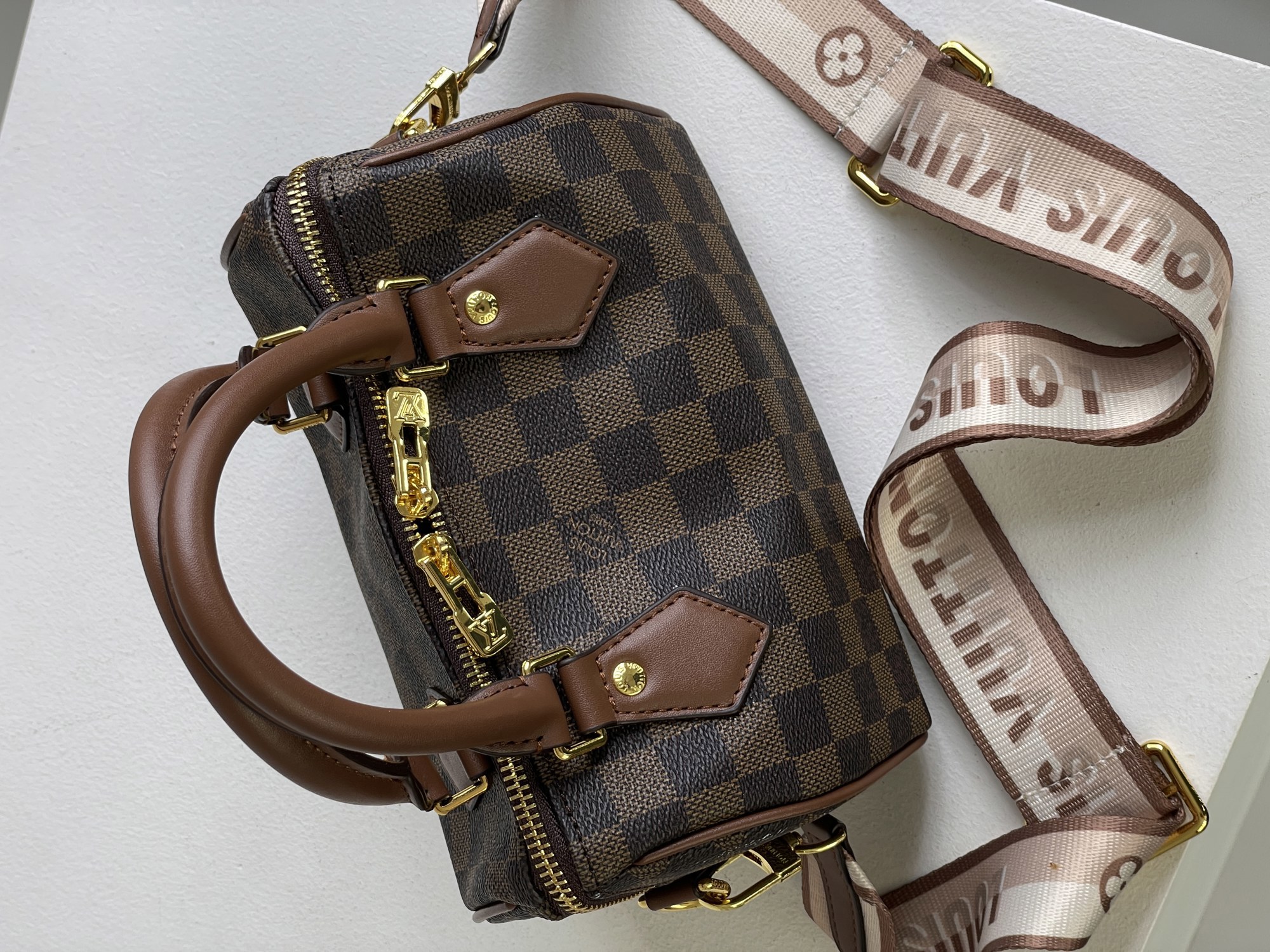 Louis Vuitton Speedy Nano Brown/Chess - 2