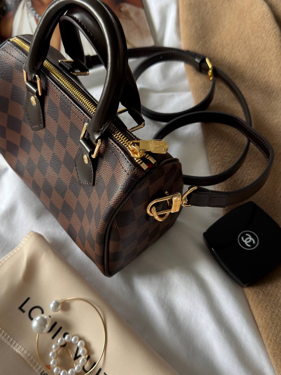Louis Vuitton Speedy Nano Brown/Chess - 8