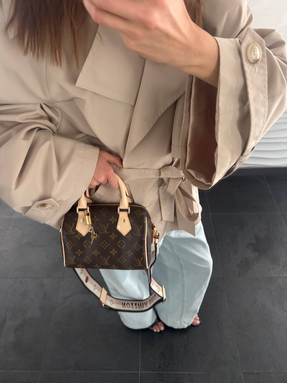 Louis Vuitton Speedy Nano Brown/Milk - 6