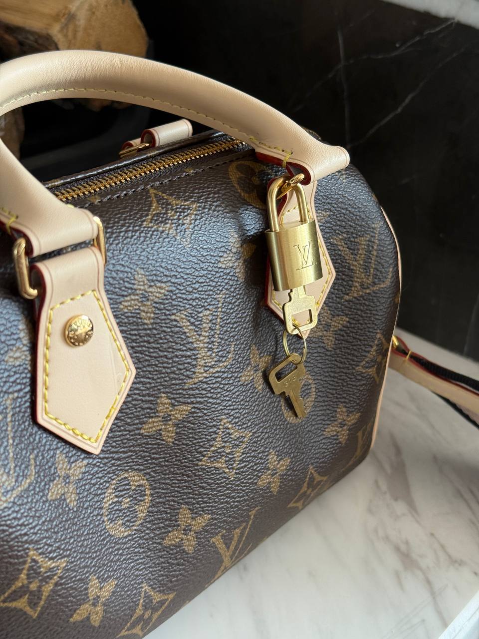 Louis Vuitton Speedy Nano Brown/Milk - 9