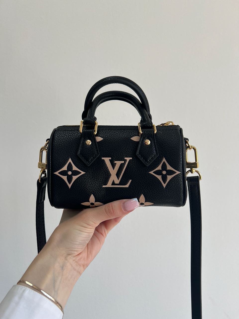 Louis Vuitton Speedy Nano Monogram Empreinte Bicolor - 4