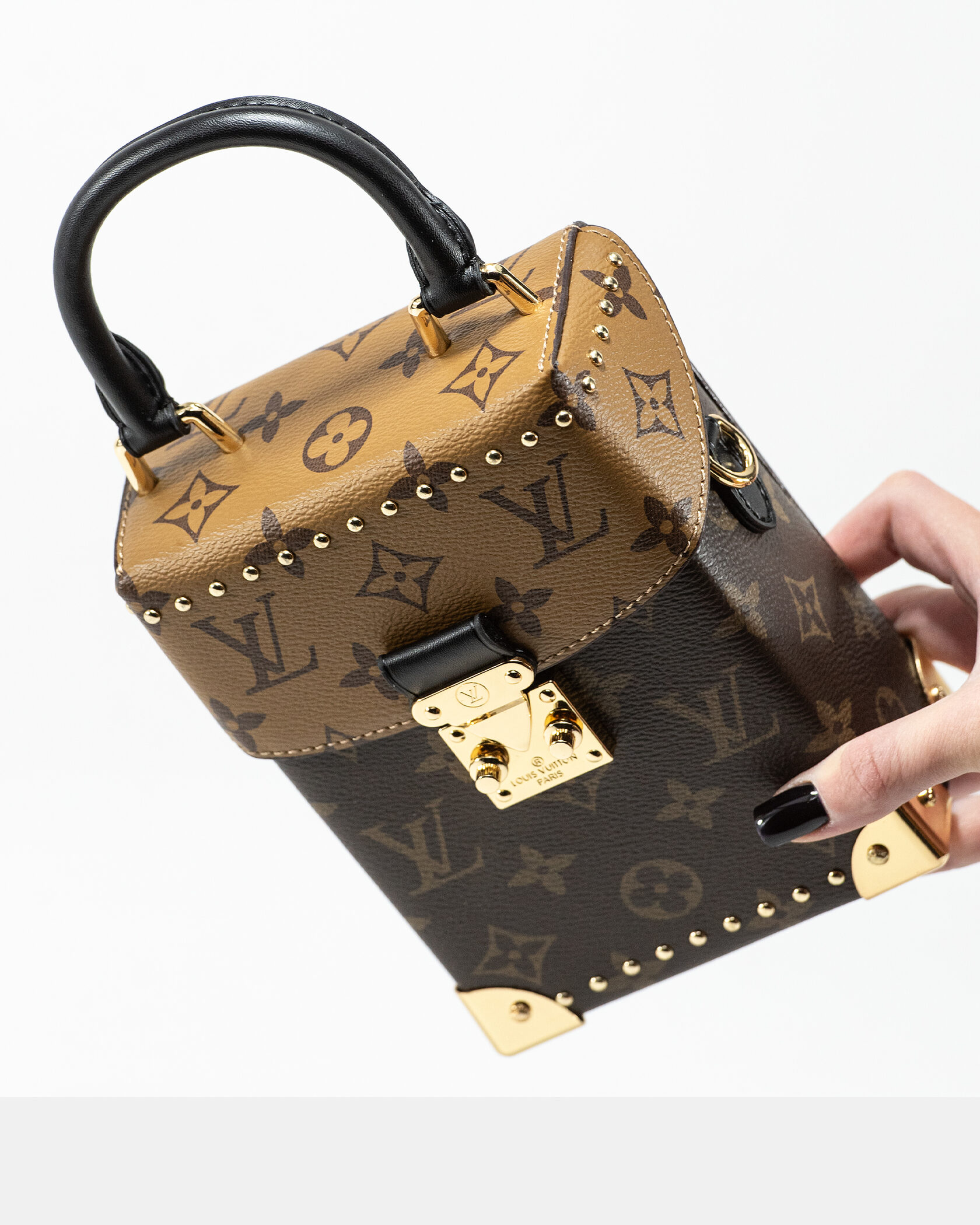 Louis Vuitton Trunk Mini Top Handle Bag in Monogram Canvas - 10