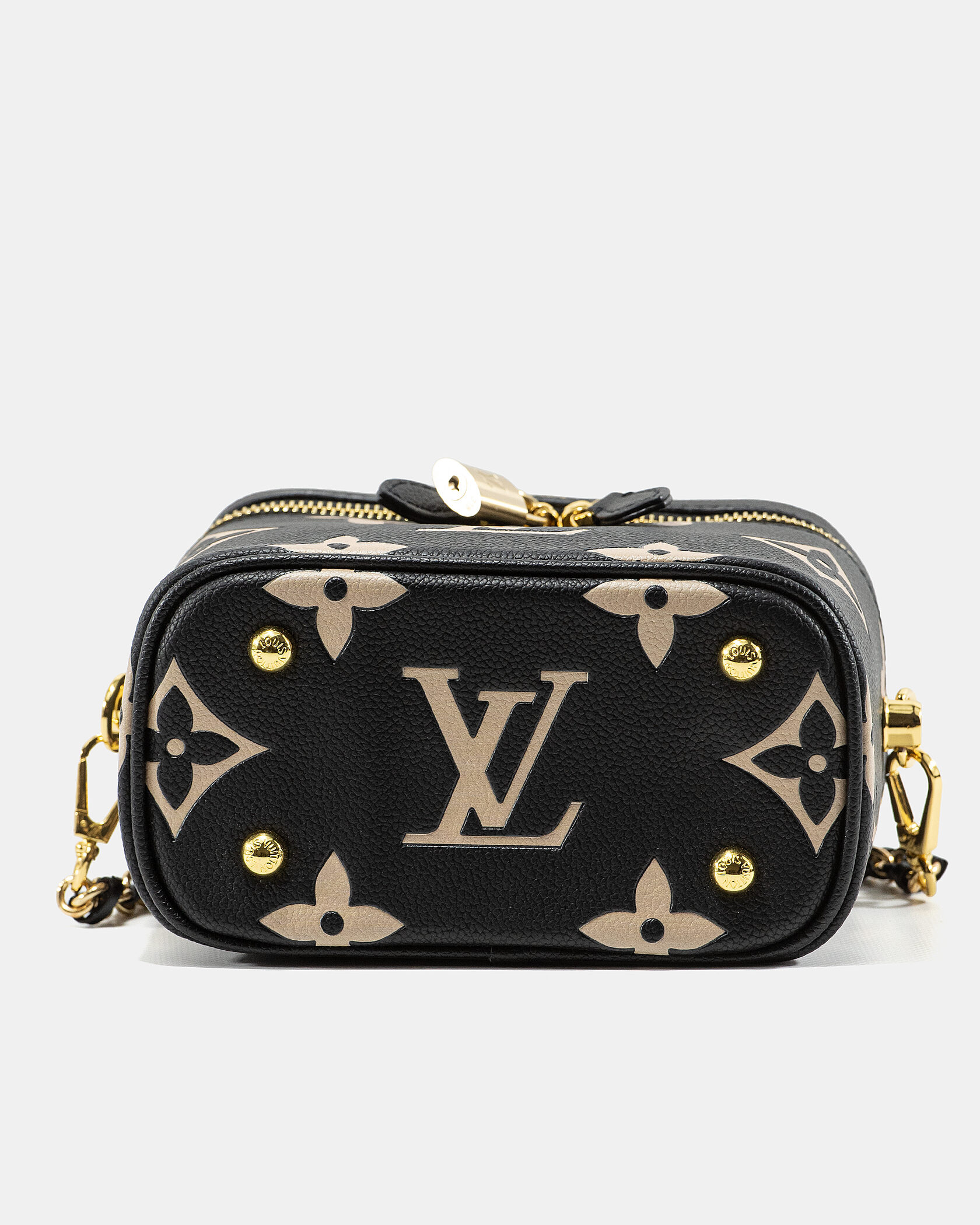 Louis Vuitton Vanity PM Bag Monogram Empreinte Leather Noir - 10