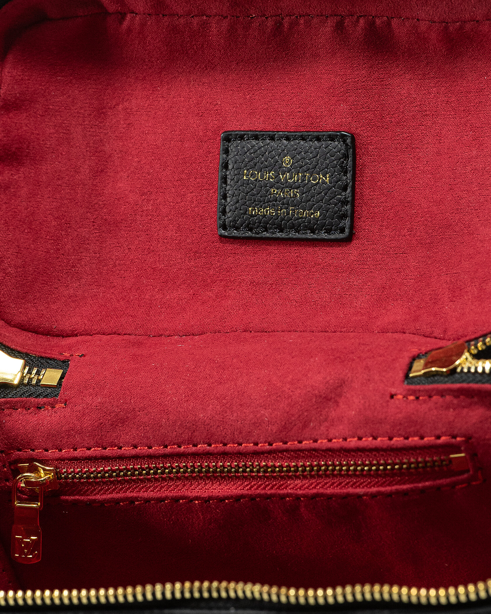 Louis Vuitton Vanity PM Bag Monogram Empreinte Leather Noir - 13