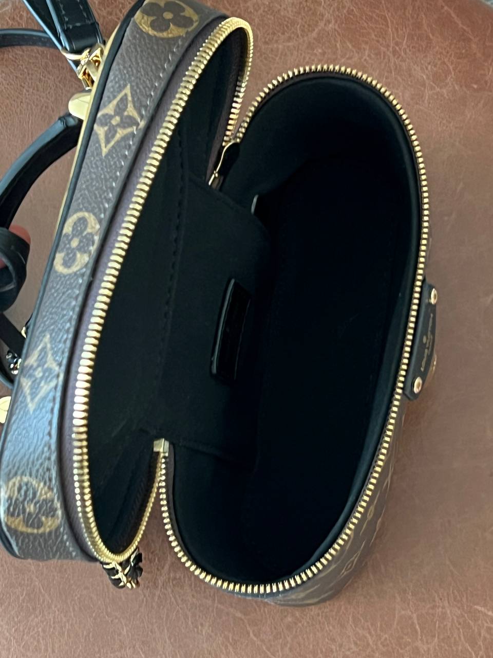 Louis Vuitton Vanity PM Bag Monogram Reverse Coated Canvas Calf - 11