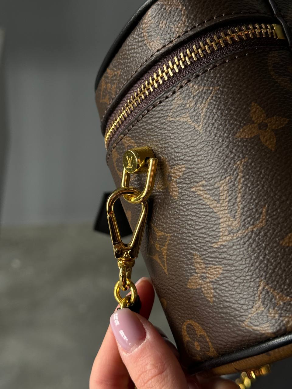 Louis Vuitton Vanity PM Bag Monogram Reverse Coated Canvas Calf - 8