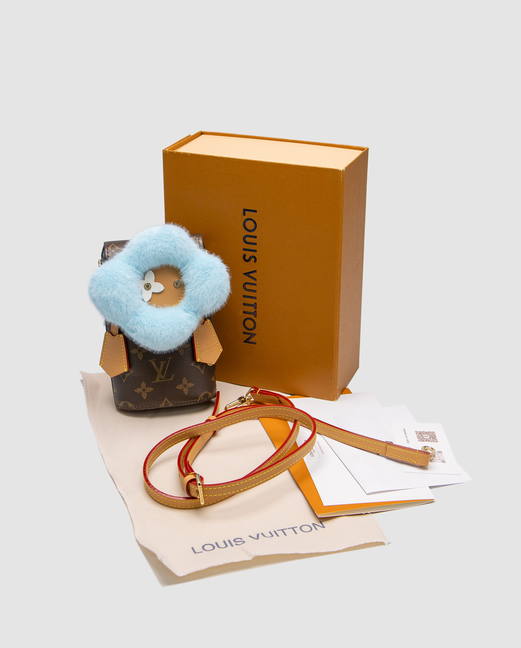 Louis Vuitton Vivienne Phone Blue Pouch - 2