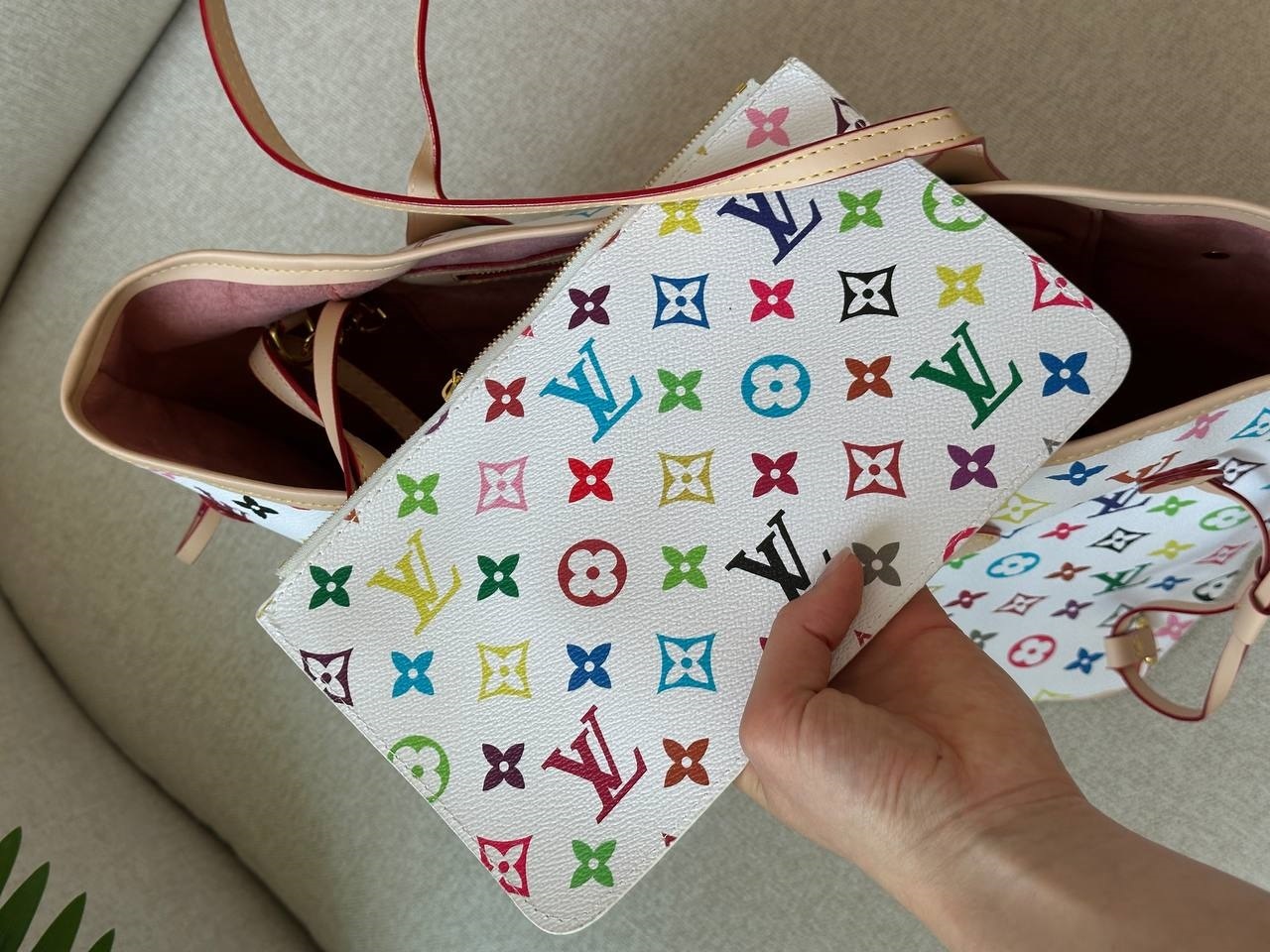 Louis Vuitton x Murakami Takashi Neverfull MM Multicolor - 11