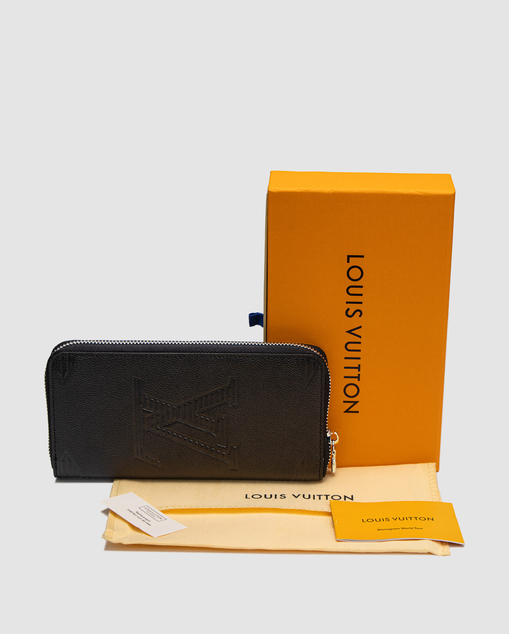 Louis Vuitton Zippy Taurillon Shadow Black - 2