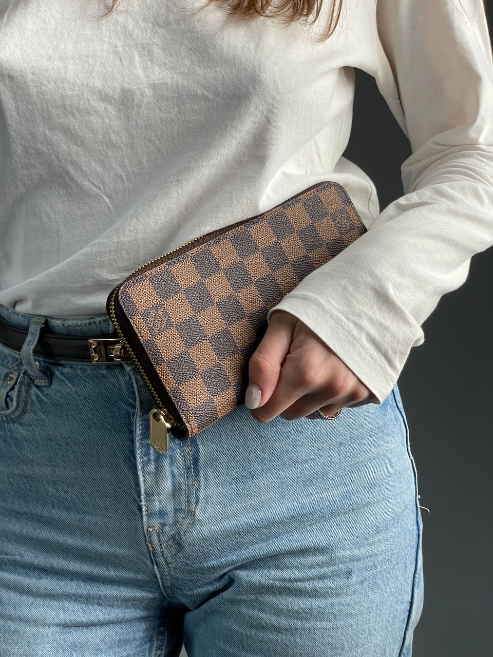 Louis Vuitton Zippy Wallet Damier Brown - 9