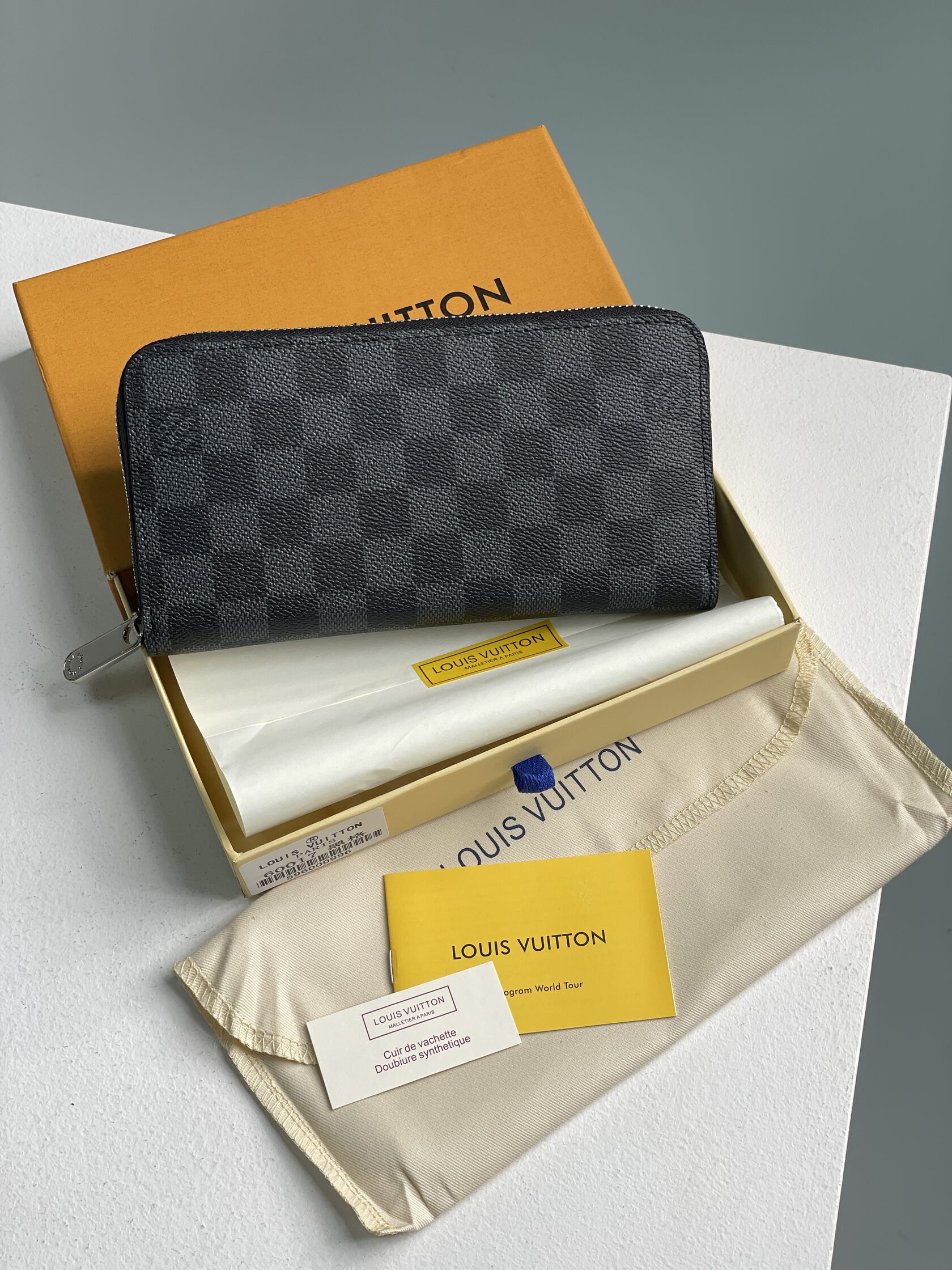 Louis Vuitton Zippy Wallet Damier Grey - 2