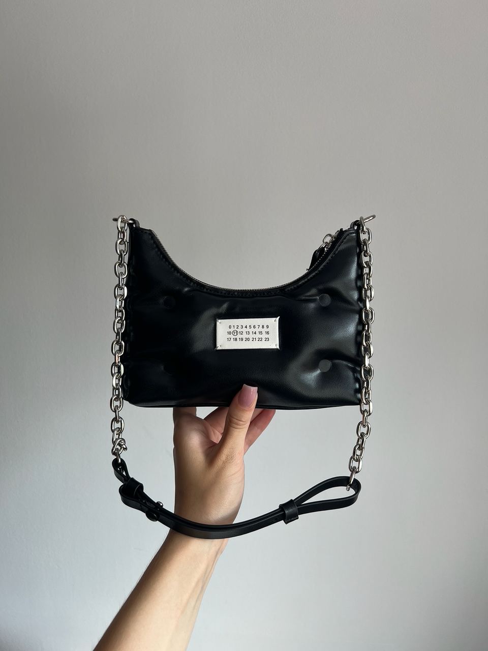 Maison Margiela Black Glam Slam Small Shoulder Bag - 2